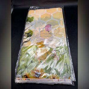 Winnie The Pooh Piglet 3 Piece Party Supplies Tablecloth Classic Yellow 54 X 108